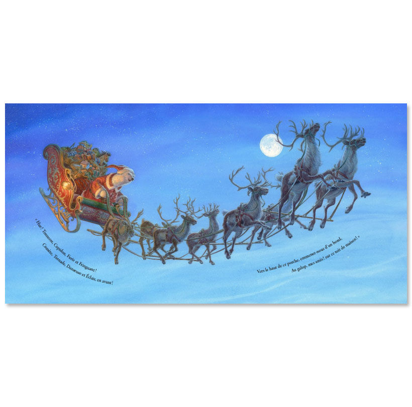 Thumbnail: 'La Visite de Nöel' hardback book signed by Chris Dunn