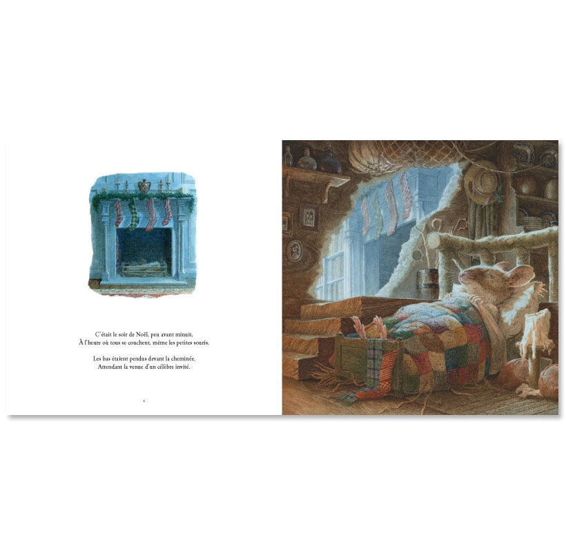 Thumbnail: 'La Visite de Nöel' hardback book signed by Chris Dunn