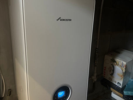 New Worcester Bosch Greenstar 4000 combi boiler installed in a Horsham home