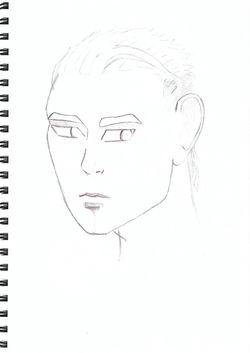 Male face