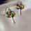Thumbnail: Sweet Rainbow Swirl Dangles
