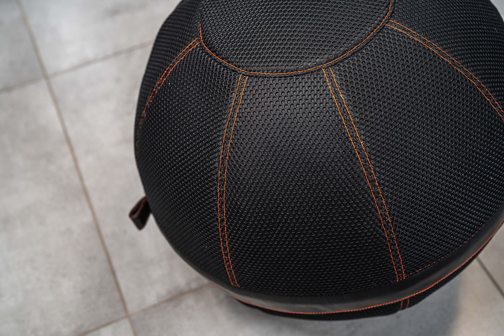 Thumbnail: Close up of black coloured balanball