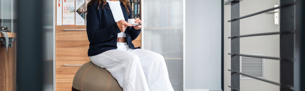 Coffee on the balanball