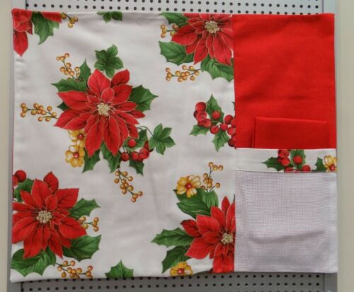 TOVAGLIETTA AMERICANA AMERICANO X COLAZIONE RICAMARE A PUNTO CROCE + TOVAGLIOLO