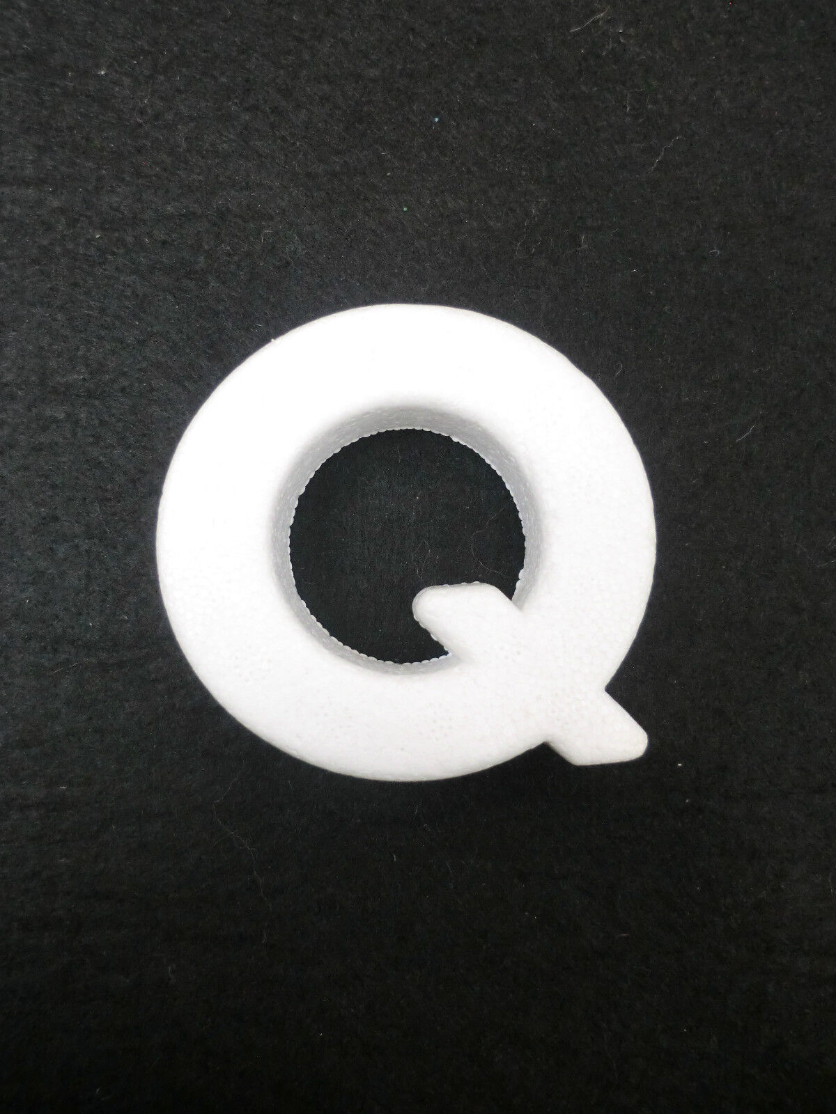 LETTERE LETTERA ALFABETO ALFABETI CIFRA CIFRE POLISTIROLO DA DECORARE "Q"