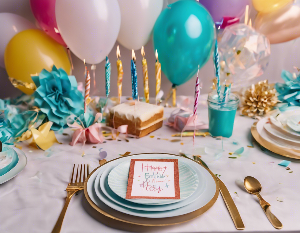 DIY Printable Decor for Mom’s Birthday Party