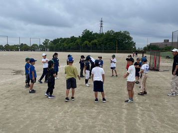 タフィーズリトルクラス・kids野球教室開催