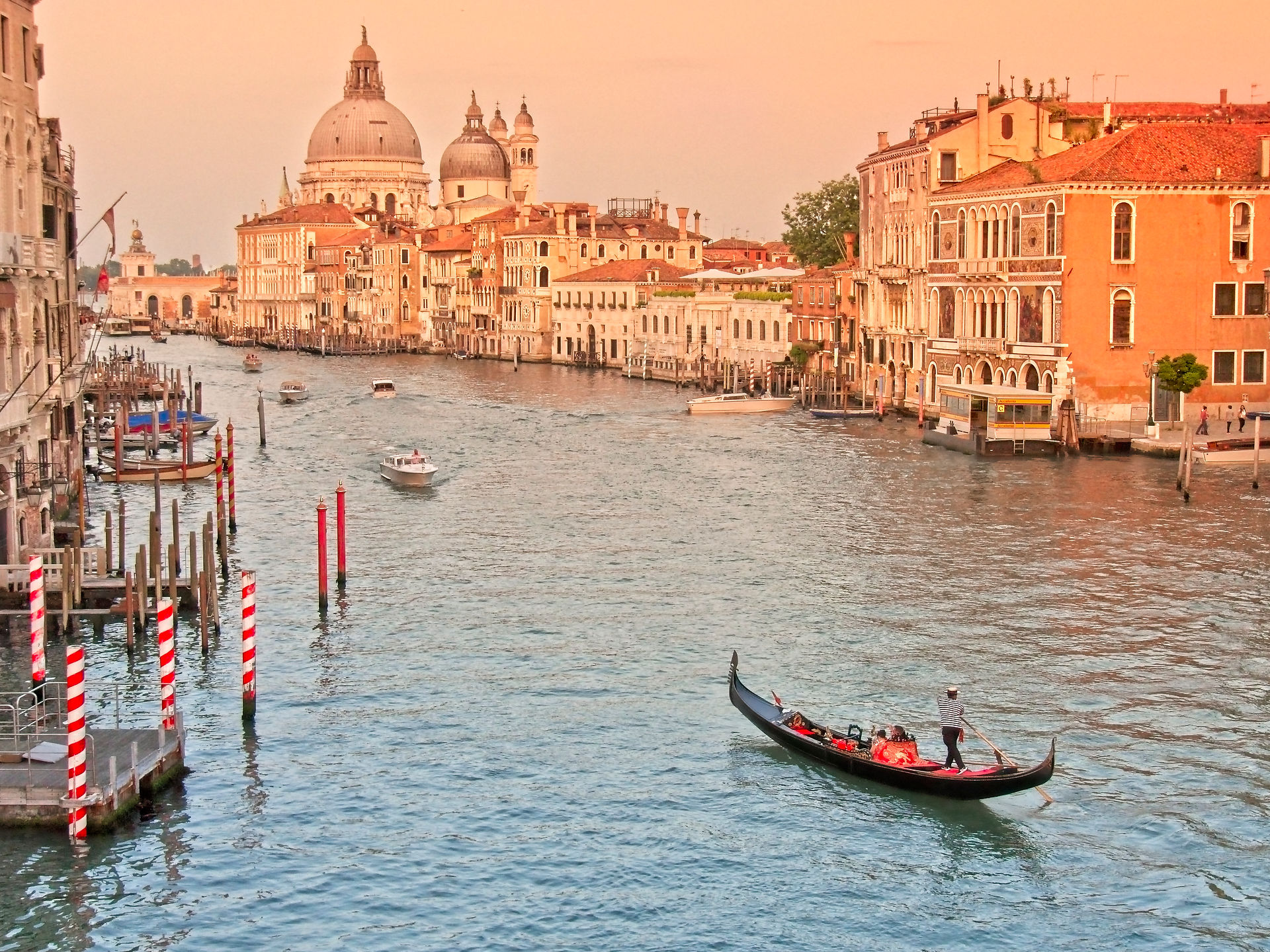 Canal Grande al Tramonto