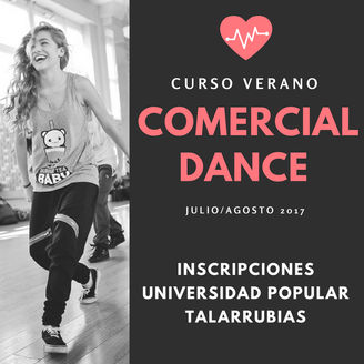 Curso de verano Comercial Dance.