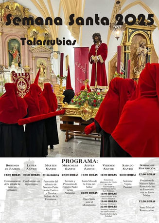 SEMANA SANTA 2025 EN TALARRUBIAS.