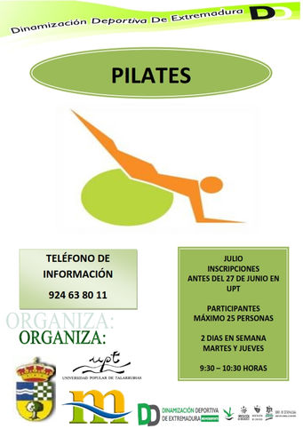 Pilates y Aquagym.