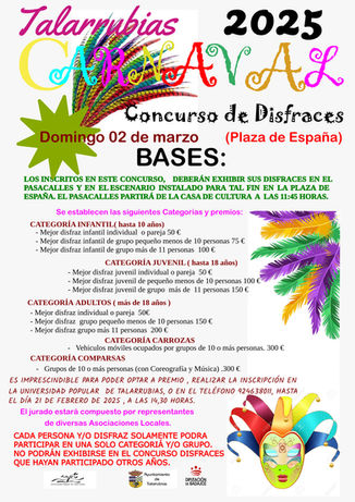 CONCURSOS DE CARNAVALES 2025