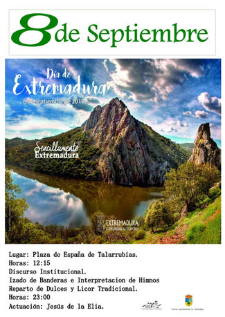 Actos Día de Extremadura.
