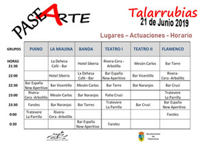 Horarios de PaseArte.