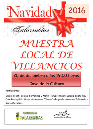 Muestra Local de Villancicos.