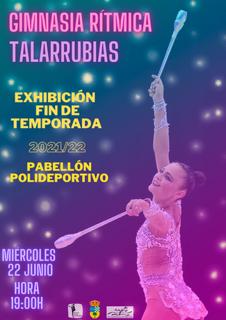 EXHIBICIÓN FIN DE TEMPORADA  DE GIMNASIA RÍTMICA.
