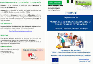 Curso 'Protocolo de Urgencias Sanitarias'