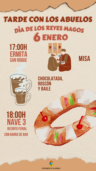 TARDE CON LOS ABUELOS.DIA DE REYES. 6 ENERO