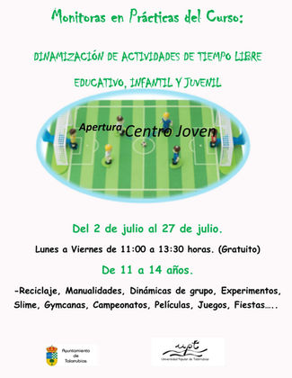 Dinamización de actividades de tiempo libre.