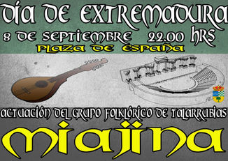 Acto de celebración del Día de Extremadura.
