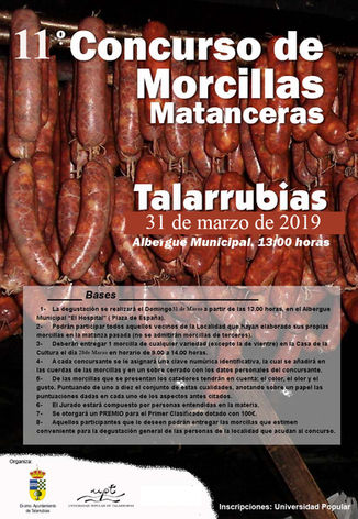 11º Concurso de morcillas matanceras.