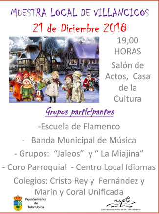 Muestra local de villancicos.