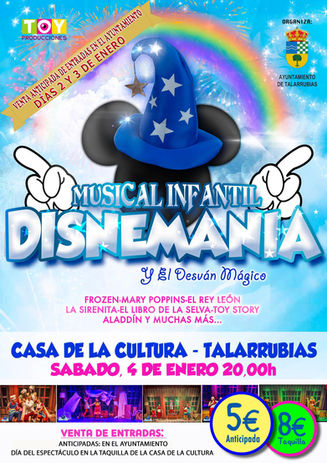 Musical Infantil: 'Disnemanía'.