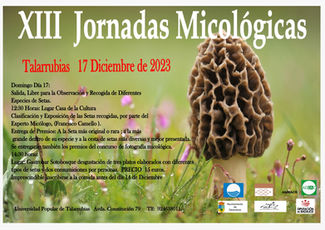 XIII JORNADAS MICOLÓGICAS, 17 DE DICIEMBRE.