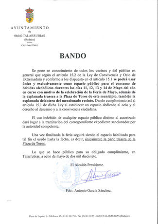 Bando espacios públicos.