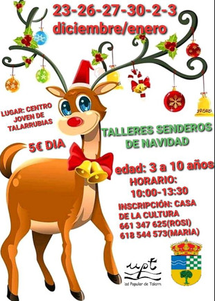 Talleres: 'Senderos de Navidad'.