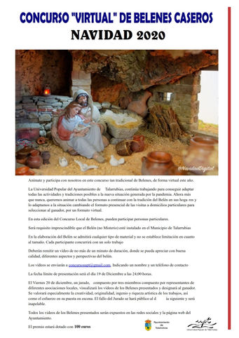 CONCURSO "VIRTUAL" DE BELENES CASEROS.