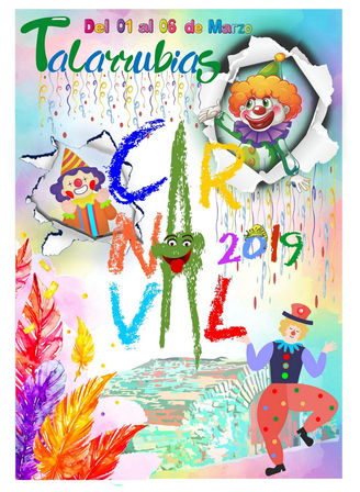 Cartel ganador y Programa Carnaval 2019