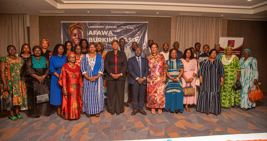 Le lancement officiel du programme AFAWA (Affirmative Finance Action for Women in Africa) au Burkina Faso