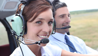 Pilots in Aircraft