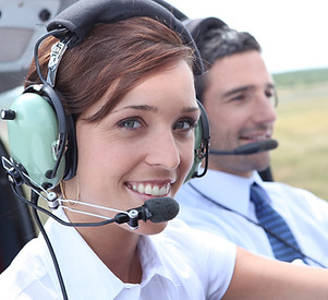 Pilots in Aircraft