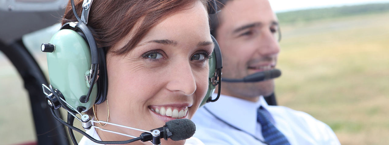 Pilots in Aircraft