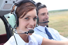 Pilots in Aircraft