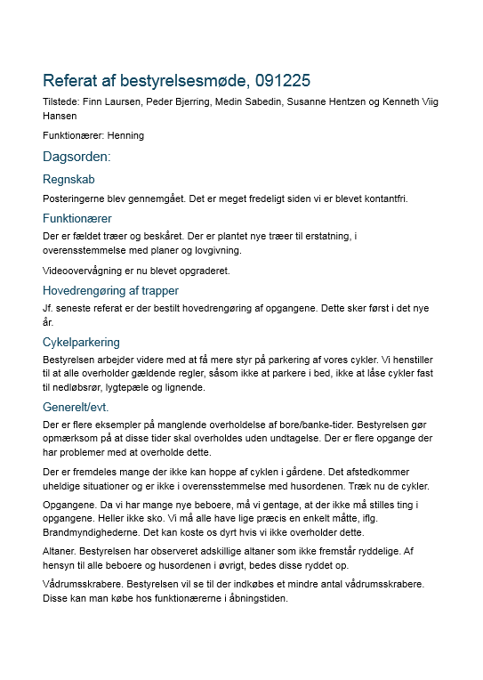 Referat af bestyrelsesmøde d-9-12-25