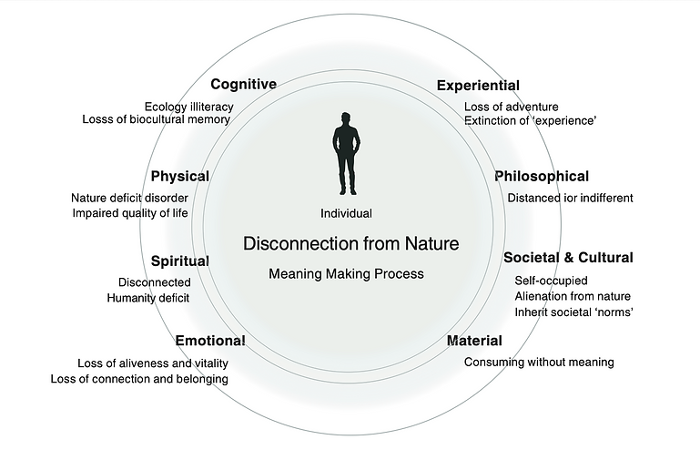 the modern human condition landscape