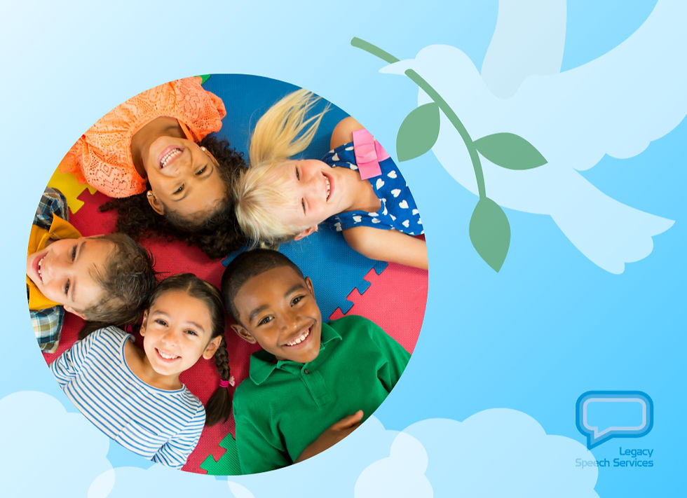 Children in a circle