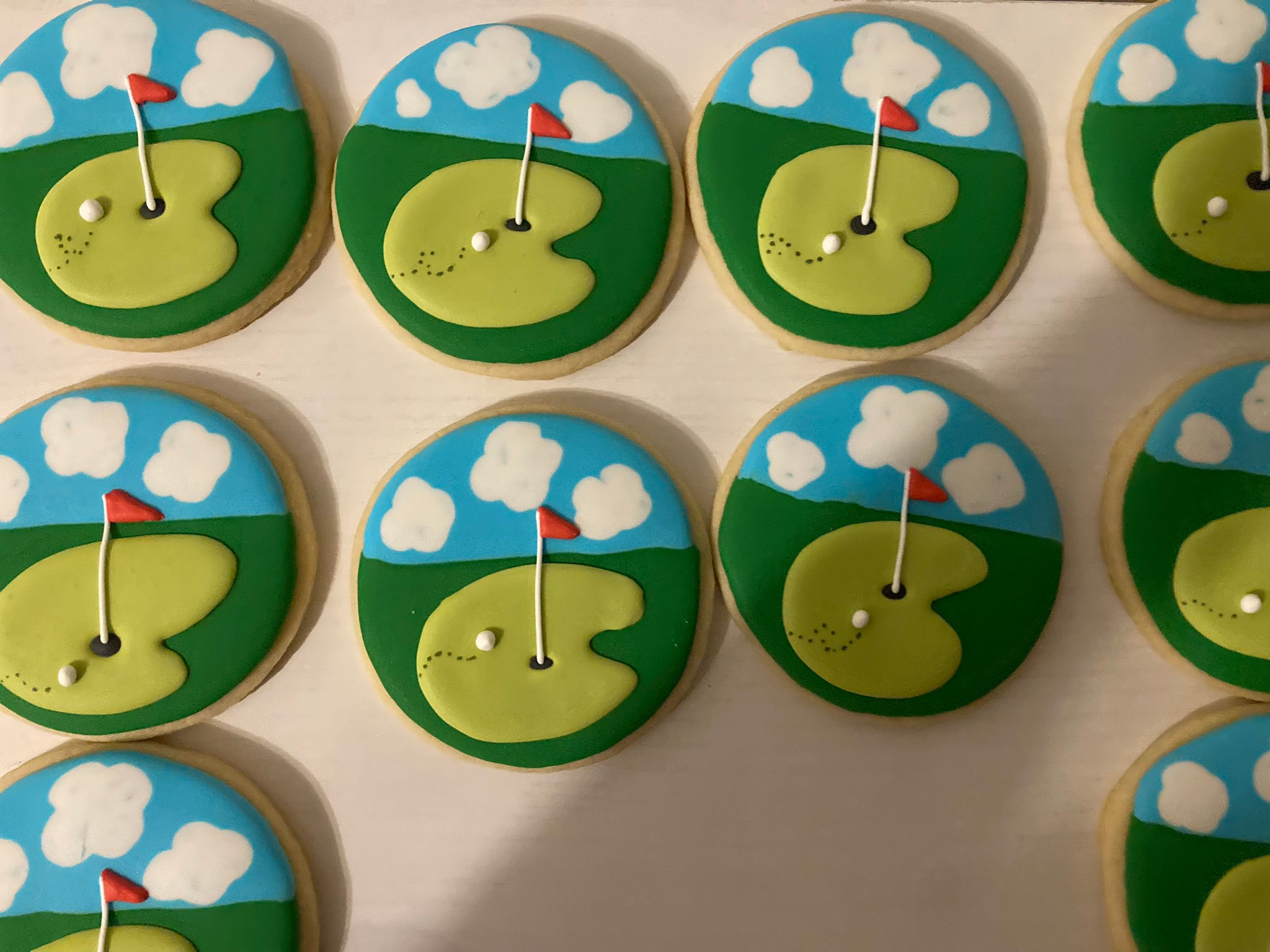 Golf Cookie Set II