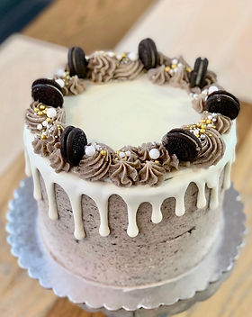 Cookies+Cream Cake