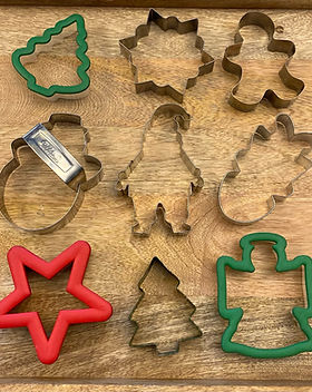 (C) Christmas Cookie Cutter Set