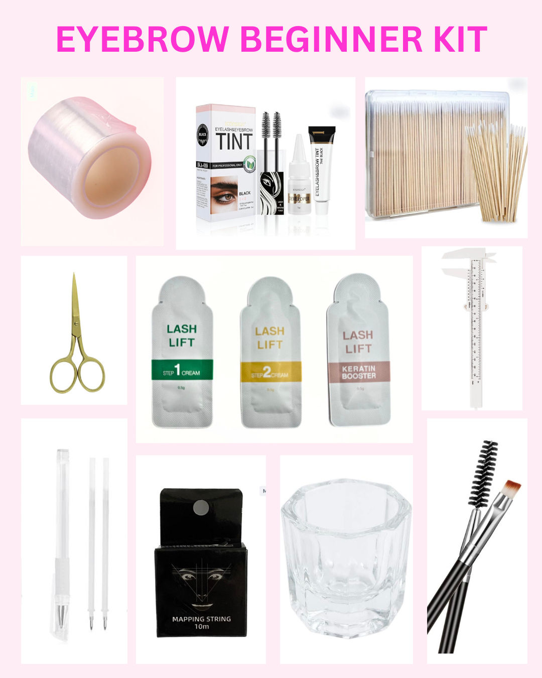 Eyebrow Beginner Kit