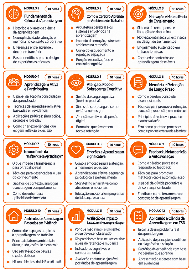 Infográfico de Neuroaprendizagem em 12 Módulos.png