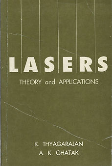 LASERS
THEORY AND APPLICATIONS