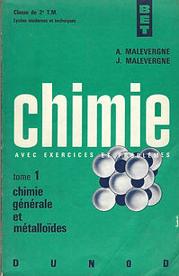 CHIMIE - Tome 1
Chimie Générale et Metalloïdes