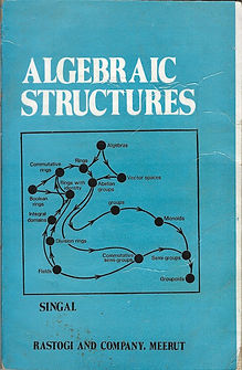 ALGEBRAIC STRUCTURES
