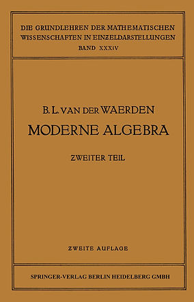 MODERNE ALGEBRA, ZWEITER TEIL