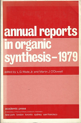 ANNUAL REPORTS IN ORGANIC SYNTHESIS - 1979
